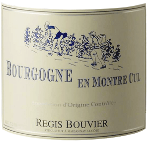 2018 Regis Bouvier Bourgogne Rouge En Montre Cul